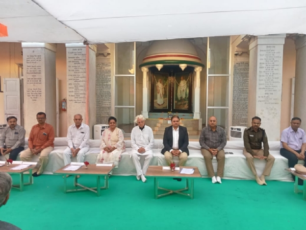 Prayers were held on the occasion of Gandhi Nirvana Day